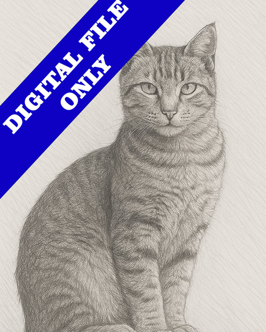 Pet Pencil Drawing Effect FILE ONLY